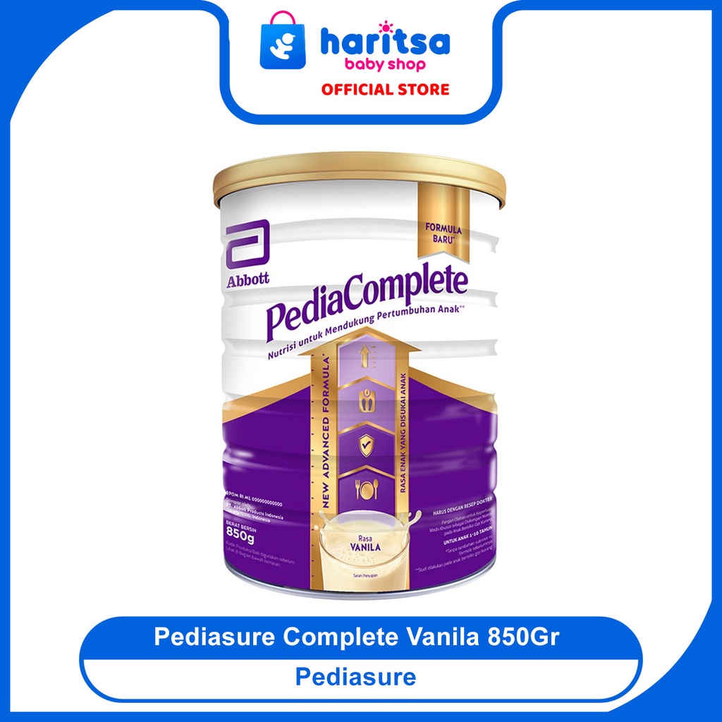 PEDIACOMPLETE PEDIASURE COMPLETE VANILA  850GR