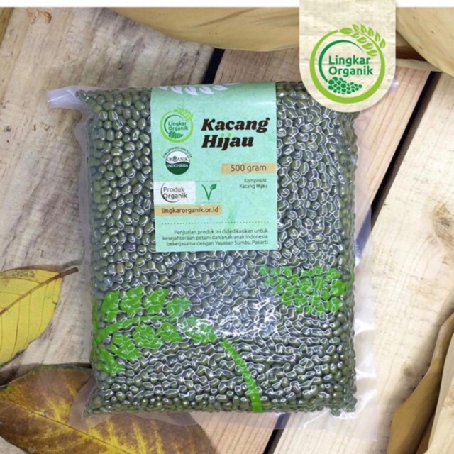 

Kacang Hijau (Mung bean) organik 500gram
