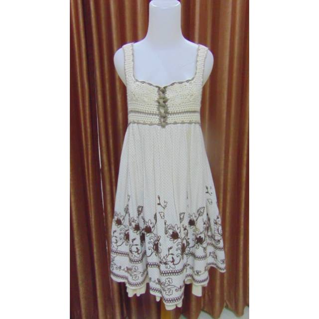 Floral bohemian dress