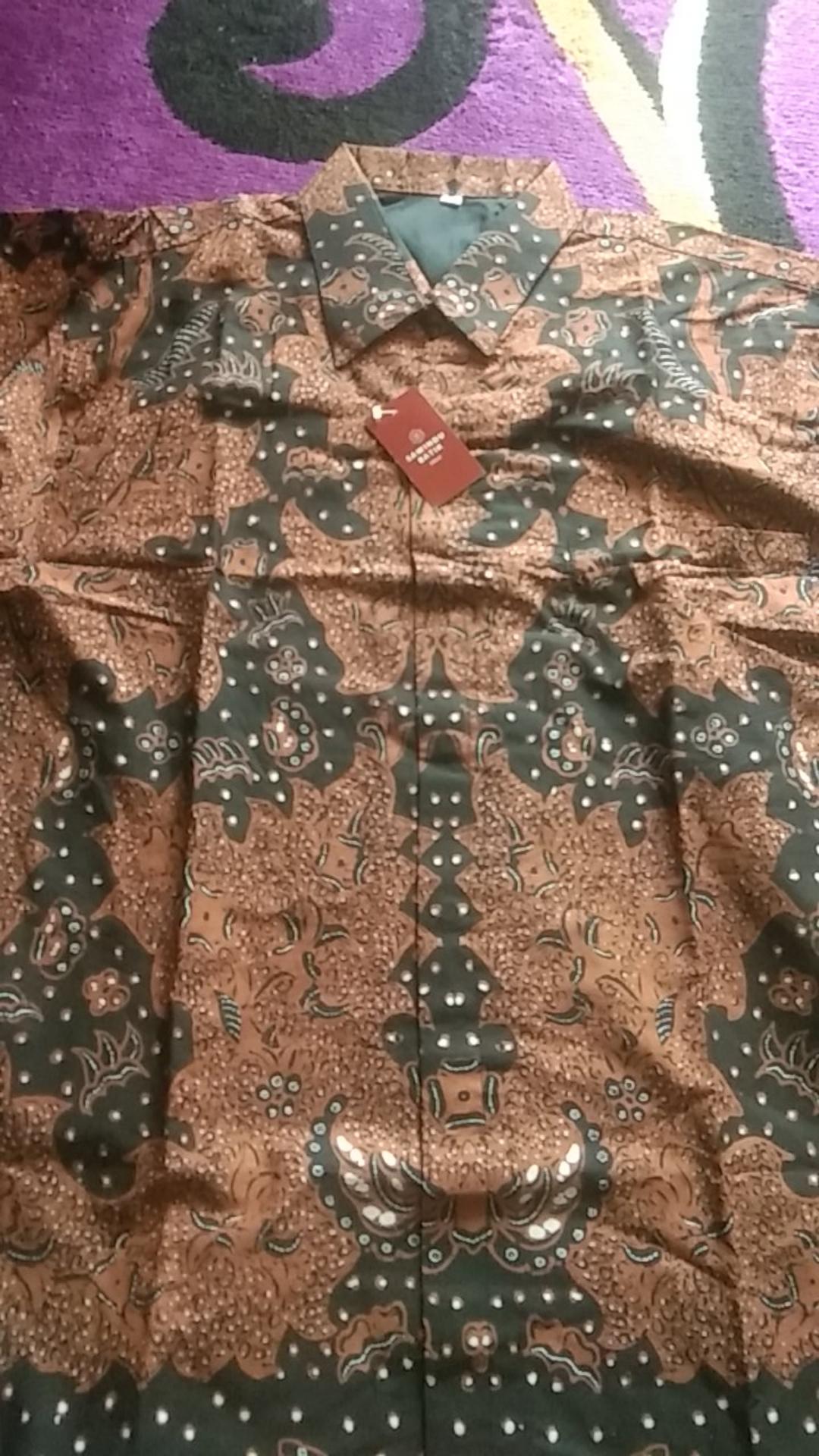 Wisaka Batik Pria Bahan Katun Primisima Full Furing