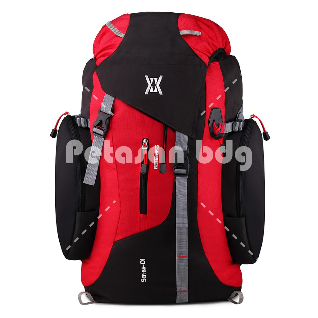 PTS -McNeil Wilder Pack - Tas Gunung Camping Mountain Backpack - Red MCR3
