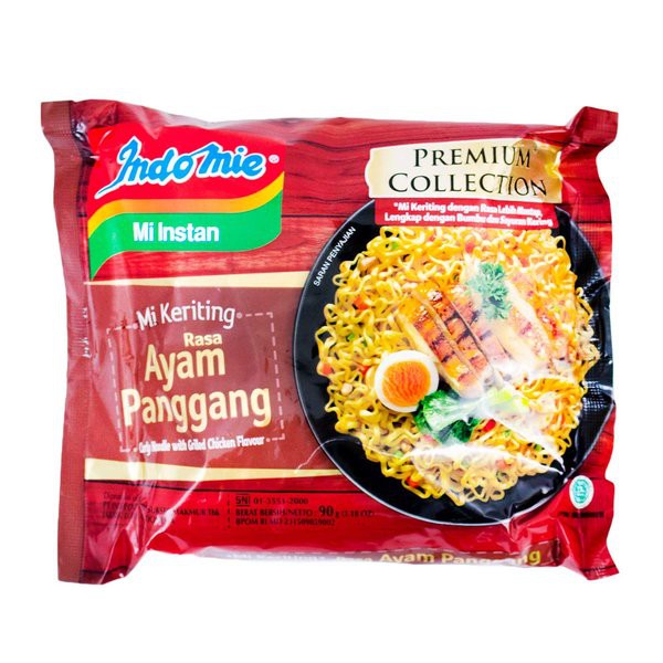 

INDOMIE Premium Collection Grilled Chicken Instant Fried Noodle 100gr