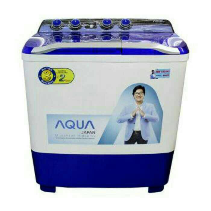 MESIN CUCI 2 TABUNG AQUA 10KG QW-1080XT