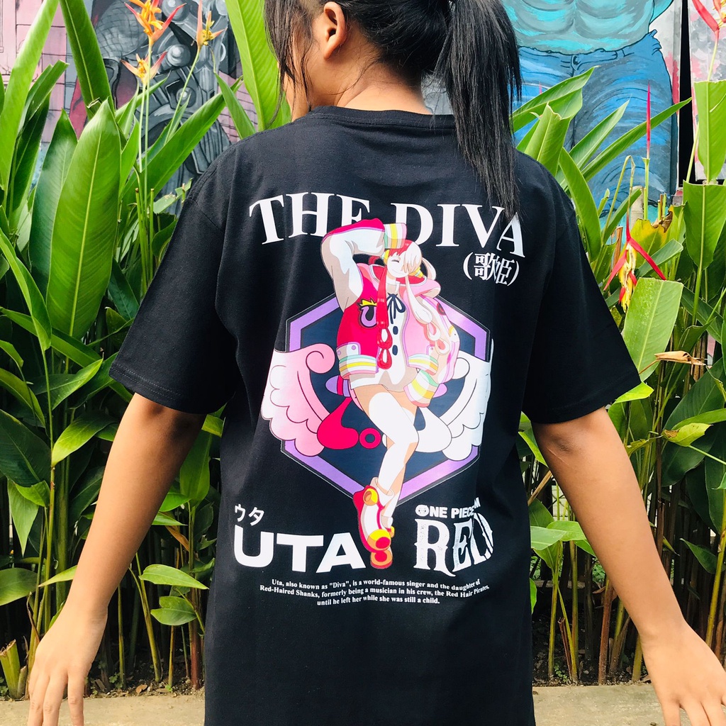 Tshirt Uta Diva Anime Manga One Piece Premium Unisex