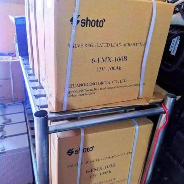Stok Terakhir Aki Kering Battery Batre VRLA Shoto 100Ah Murah