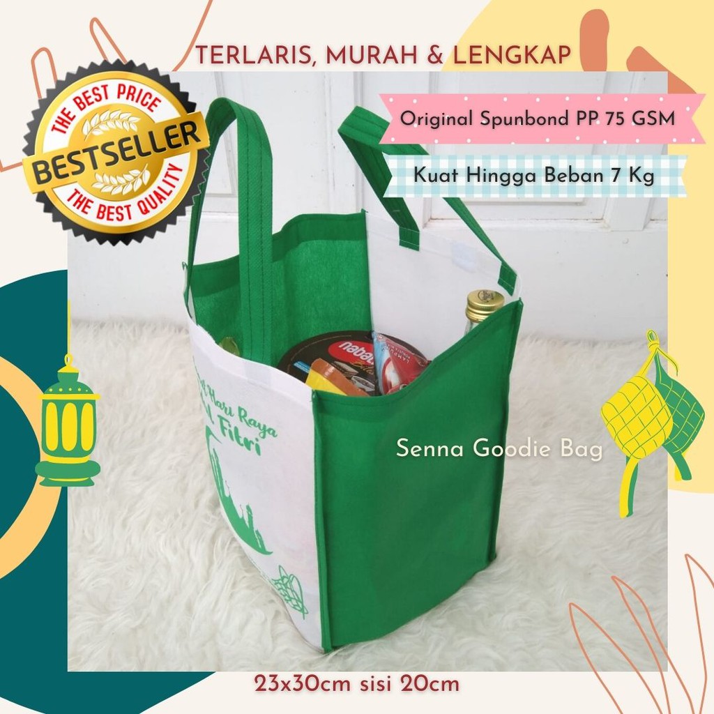 Tas Parcel Lebaran Goodie Bag Hantaran Lebaran Tas Parsel Lebaran Marhaban Ya Ramadhan Idul Fitri Murah Promo Jakarta Terlaris