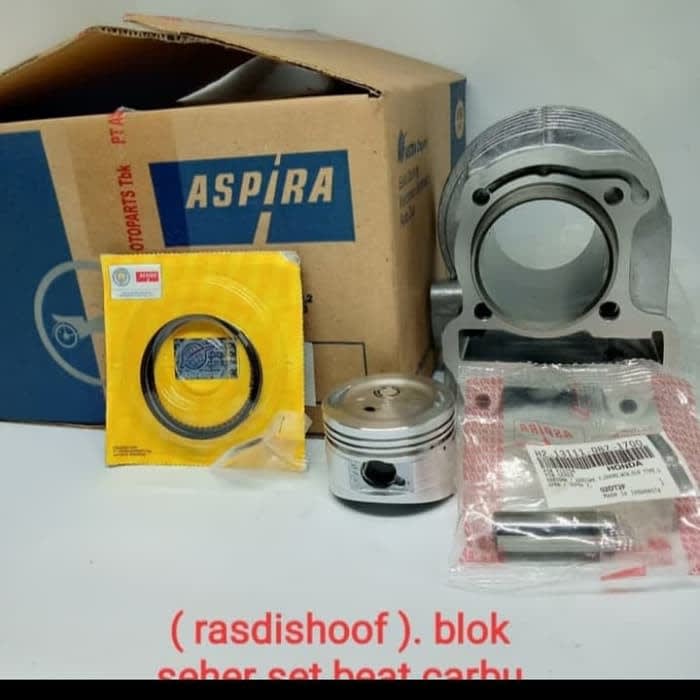 Blok Seher 1 Set Piston - All Beat Spacy Scoopy Karbu Zoomer Asli Aspira H2-121P0-KVY-1100