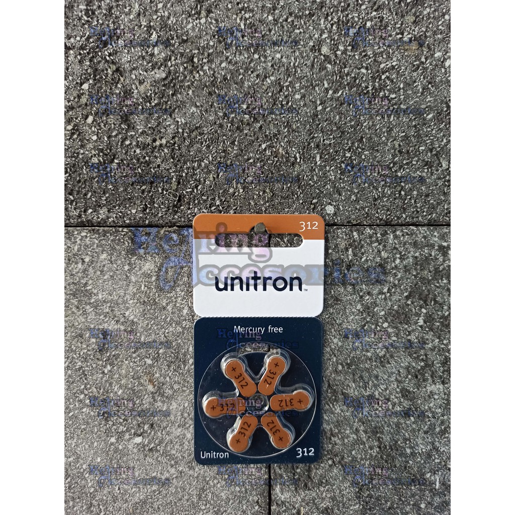 Baterai Alat Bantu Dengar Free Mercury dari PowerOne - Unitron U312