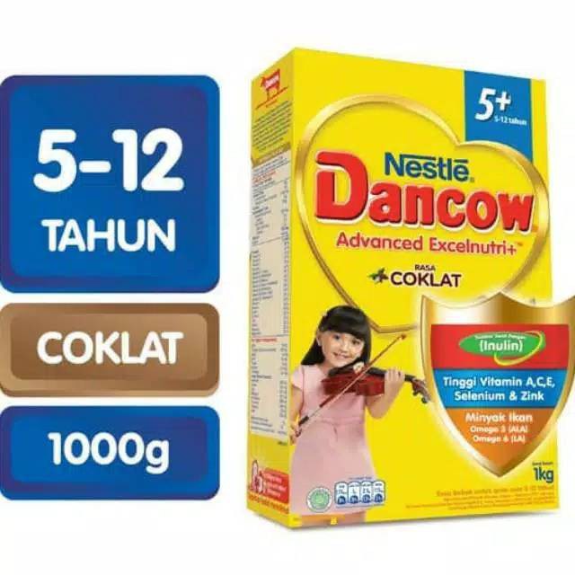 

Susu Formula Dancow 5+ Coklat Kemasan 1kg Box