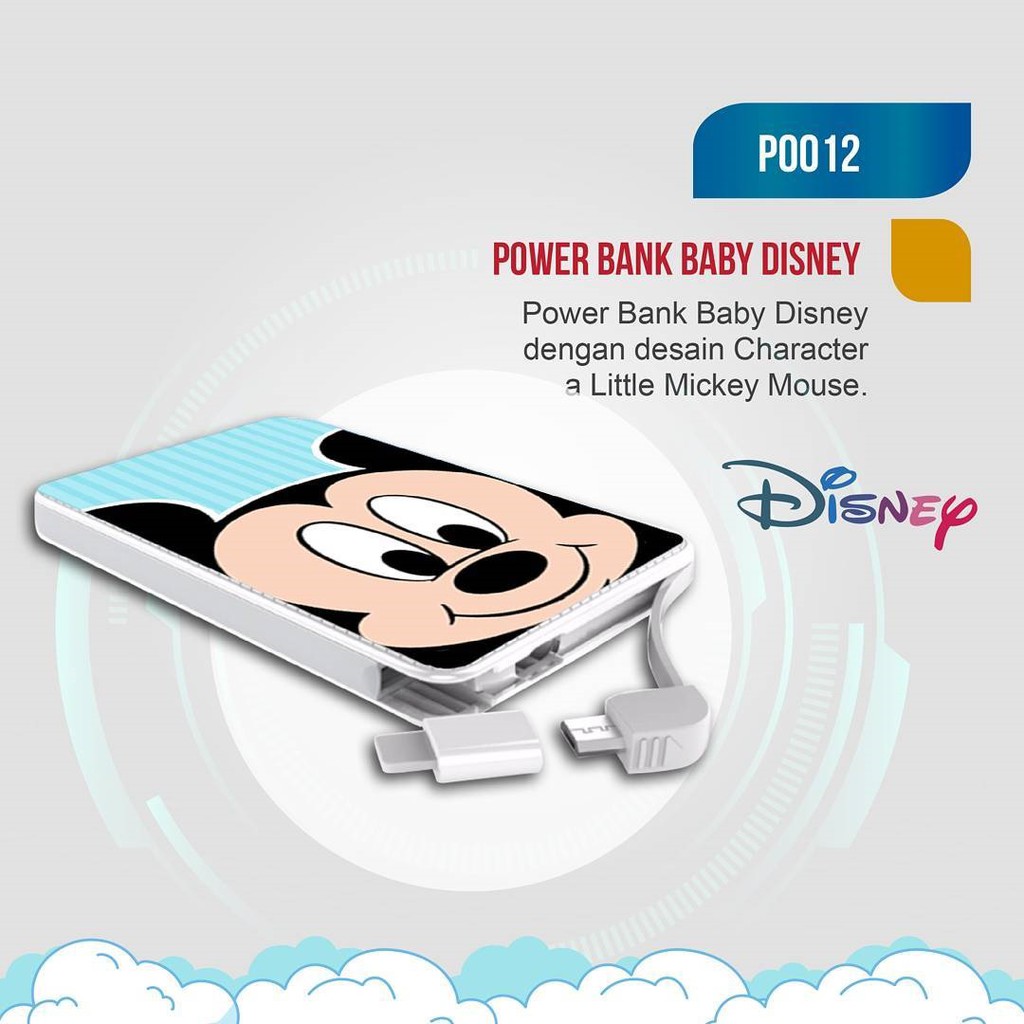 Custom Power bank Mickey P0012