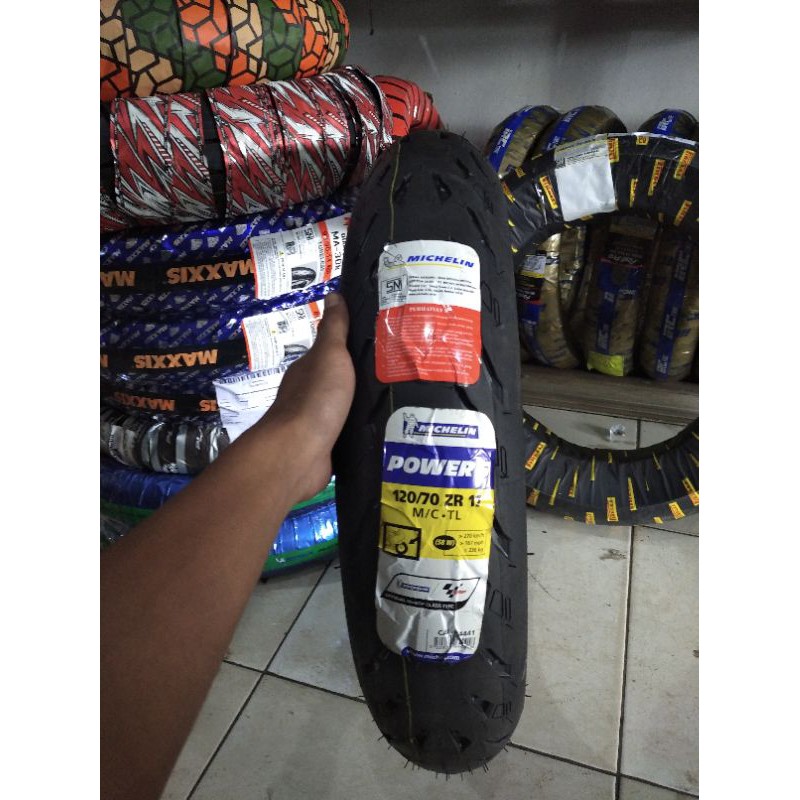 BAN MICHELIN POWER 5 120/70 ZR 17