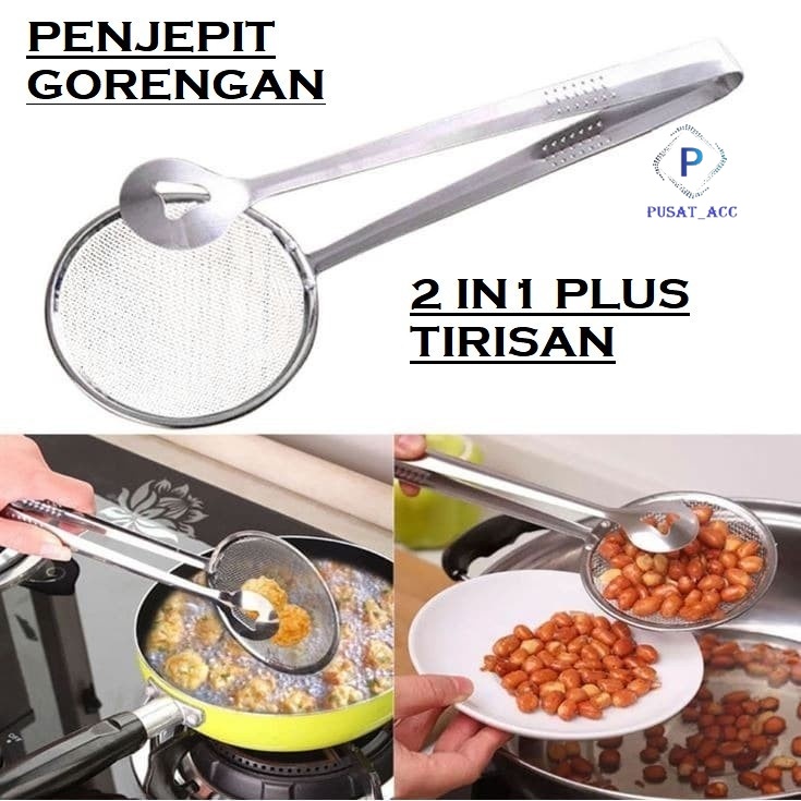 JG21 - Jepit Goreng Ajaib - Jepit Gorengan dengan Tirisan Anti Minyak
