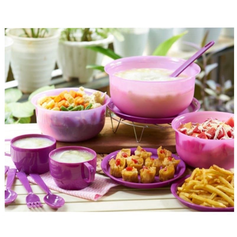HARUMI SET PRASMANAN/ Tempat Penyimpanan Harumi Serving Set Of 11 Pcs / Toples Plastik / Kotak Penyi