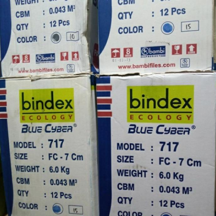 

Office & Stationery | Document Organizer | Odner Bindex Besar Uk Folio 717 /Dus Isi 12 Pcs | Best Seller