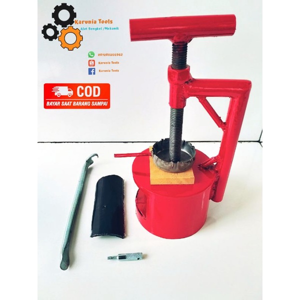 Alat Tambal Ban Dalam Motor | Tambal Ban Bakar Motor I Tempel Ban Bakar Dalam Motor