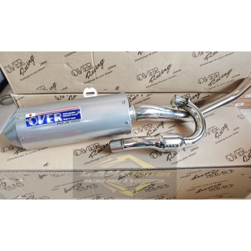 knalpot over racing Japan original klx 150 L
