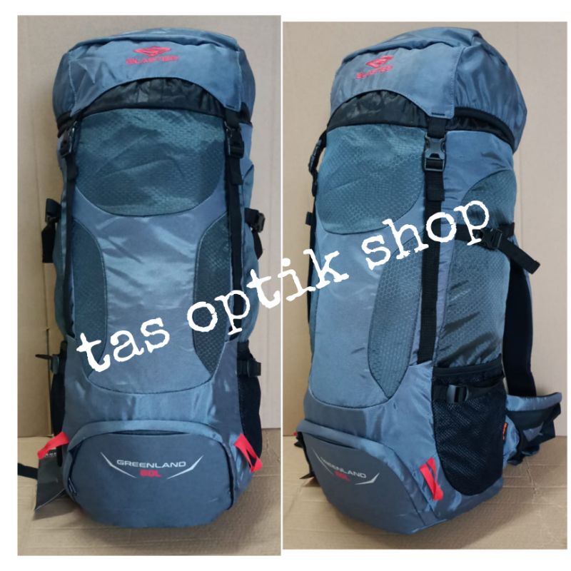 tas gunung blasted greenland 60 liter 7065 original