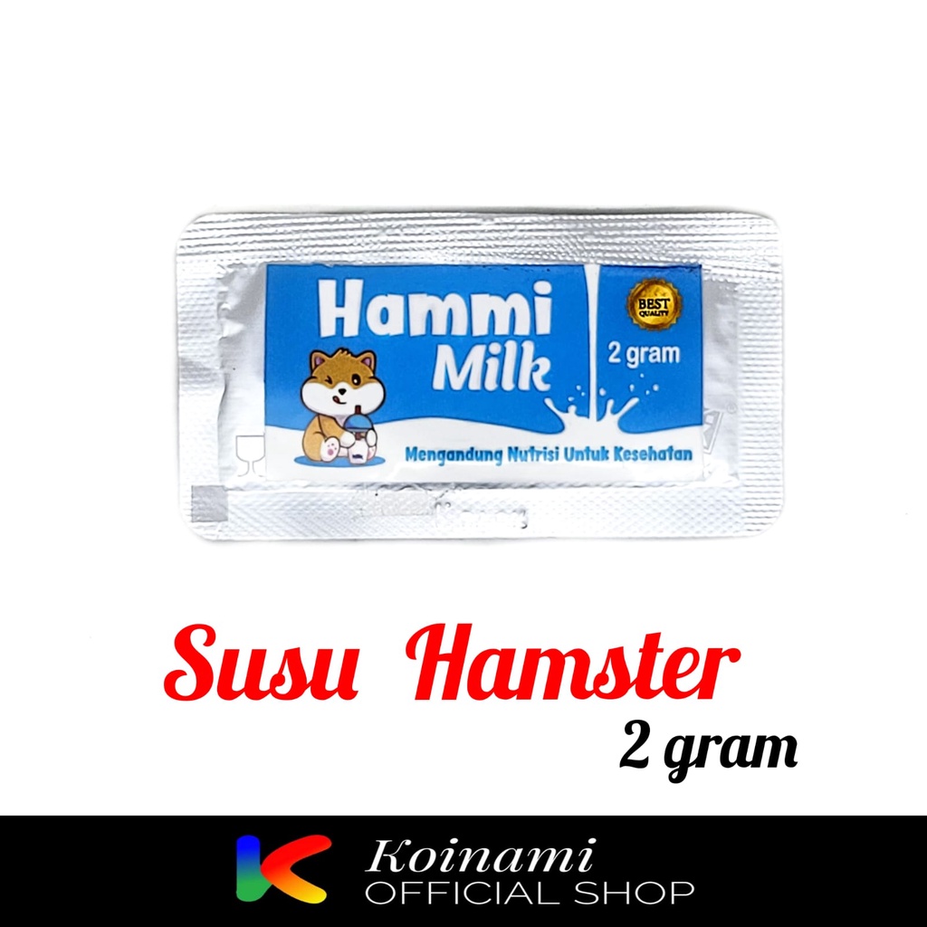 HAMMI MILK 2gram / susu hamster / btm