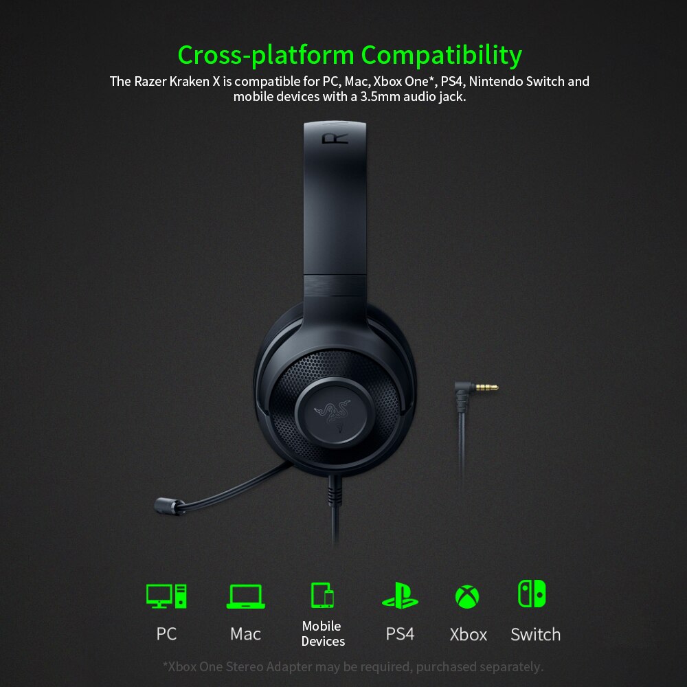 razer kraken x xbox one