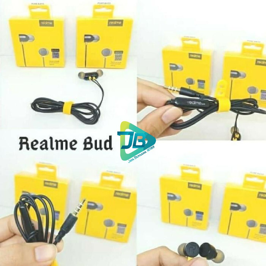 BM062 Handsfree Earphone Headset Realme Suara Bagus JB2117