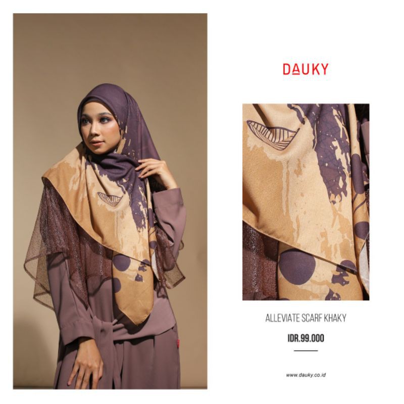 SCARF DAUKY ALLEVIATE KHAKY
