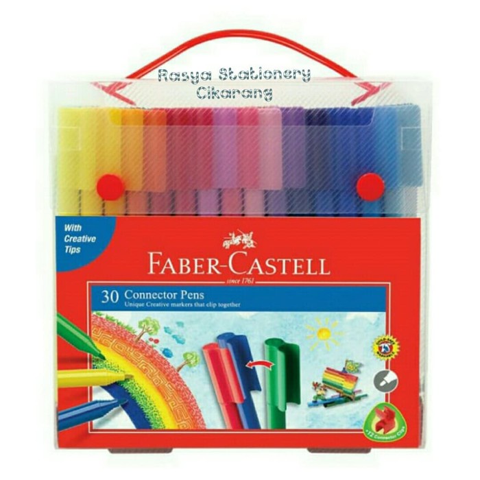 

Sale Faber - Castell Connector Pen Set-30 Gift Set Terlaris
