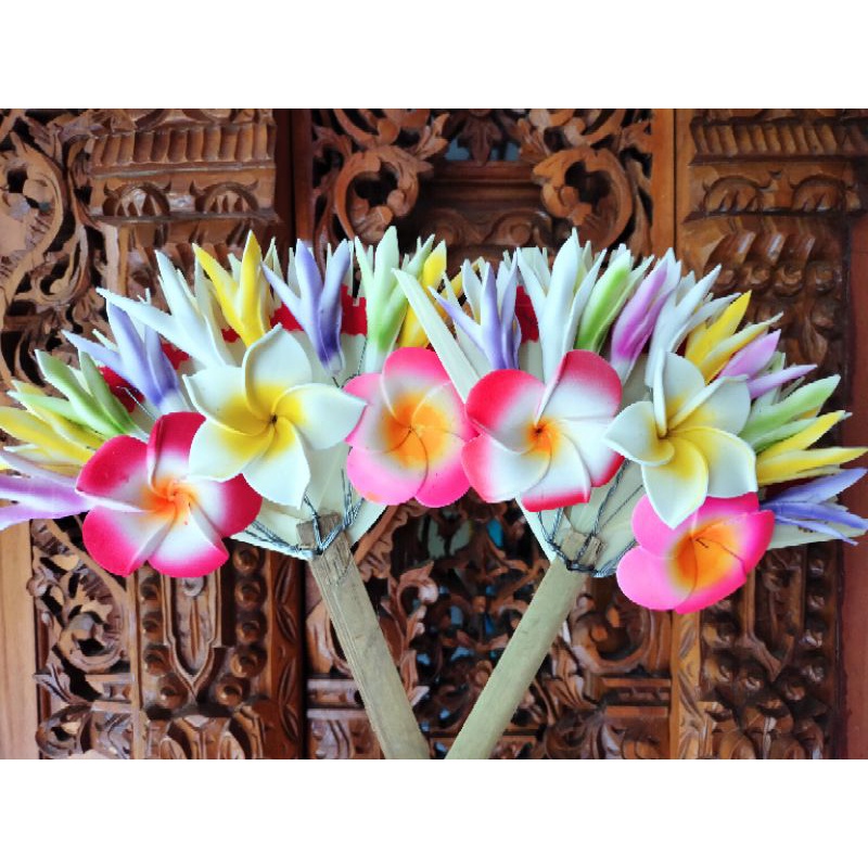 Bunga hiasan wakul/daksina spon