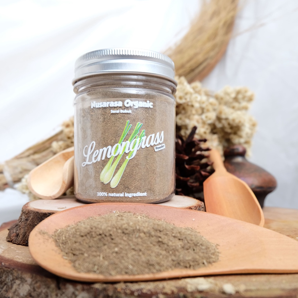 

Nusarasa Organik - Lemongrass Powder / Serai Bubuk / Sereh Bubuk