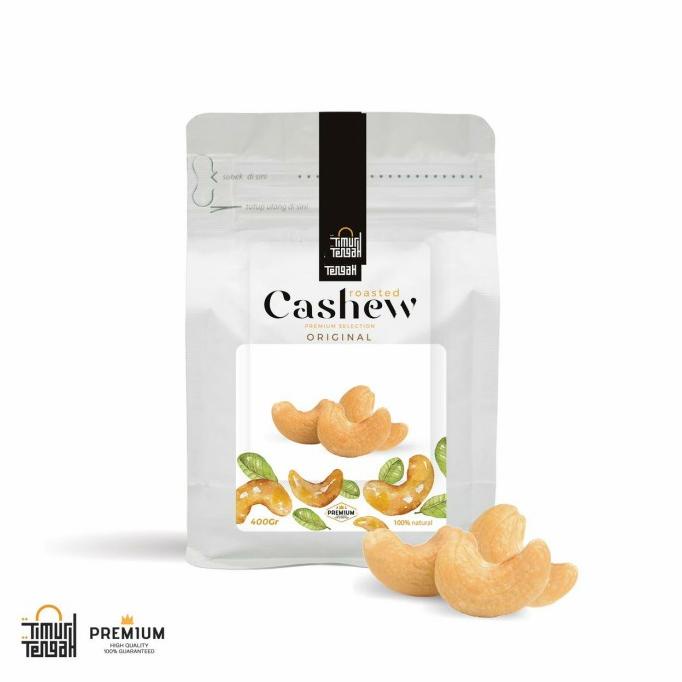

Roasted Cashew Original 400Gr Premium / Kacang Mete Mede Panggang