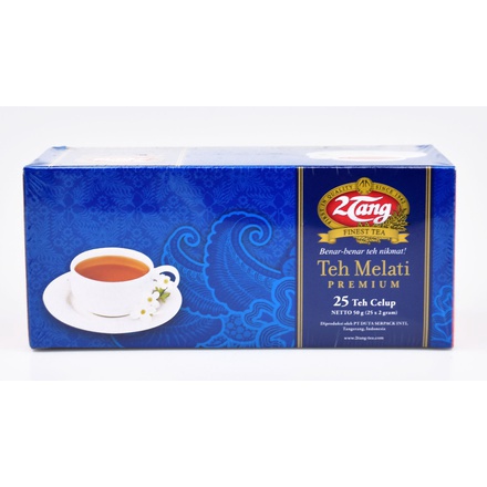 

TEH CELUP 2 TANG JASMINE MELATI PREMIUM 50 GR ISI 25 BAG BLACK TEA