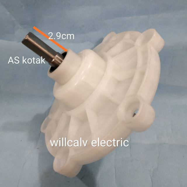 GEAR BOX MESIN CUCI SANYO TANPA PULLY