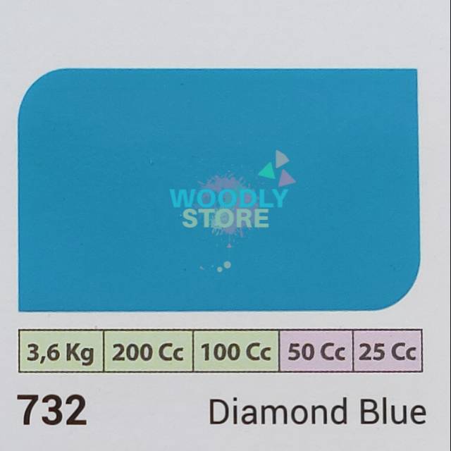 

AVIAN DIAMOND BLUE 732 CAT MINYAK CAT BESI DAN KAYU 200ml