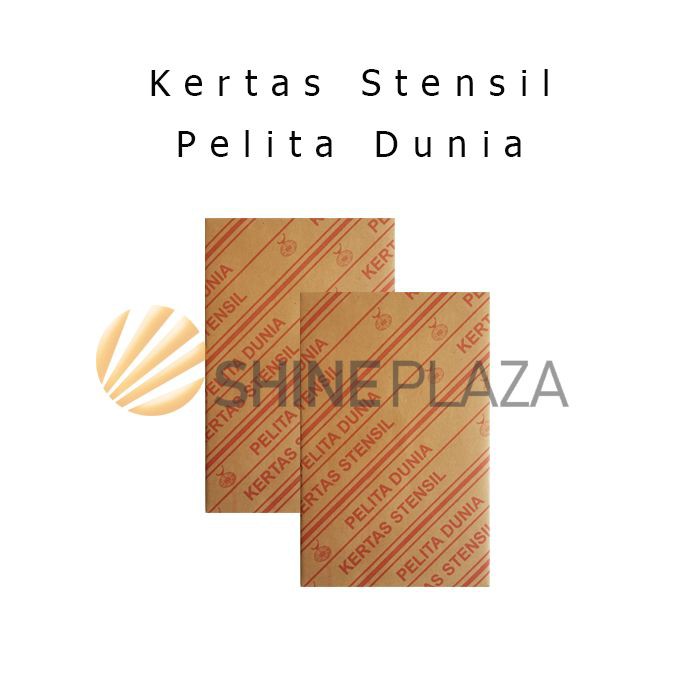 

Dijual Kertas Stensil - Kertas Buram Pelita Dunia terbaik