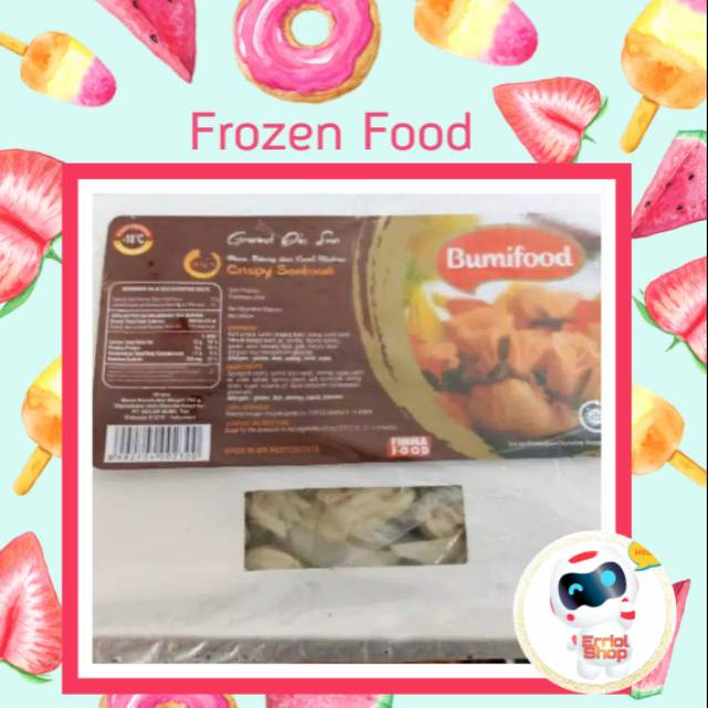 

MIX CRISPY SEAFOOD BUMIFOOD 700gr
