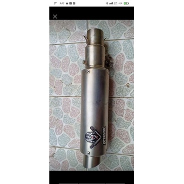 Knalpot 3Tech Ronin 3 suara silincer only inlet 50mm