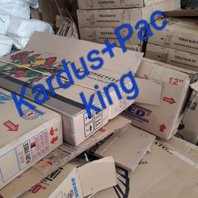 

Kardus packing sepeda