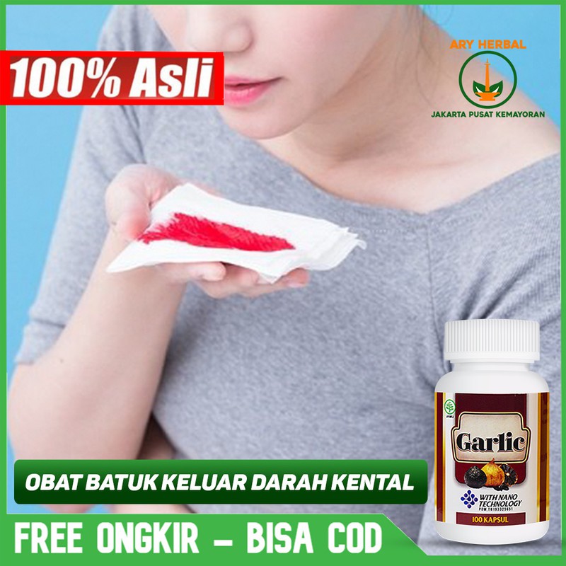 

Obat Batuk Keluar Darah Kental, Flek Plek Paru, Sesak Asma Garlic Kapsul Original Di Jakarta Pusat