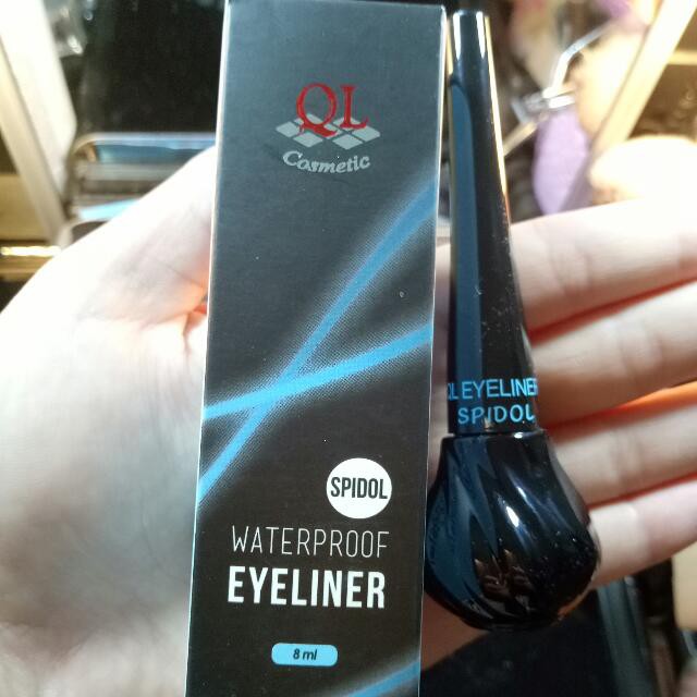 [ORI] EYELINER SPIDOL WATERPROOF TAHAN LAMA ORIGINAL BPOM | QL EYELINER SPIDOL