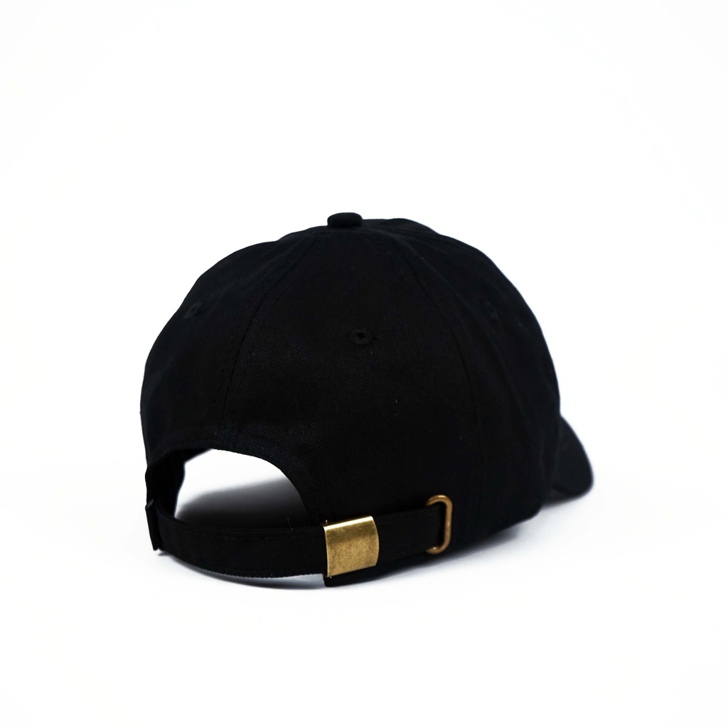 Stalker Black Basic Polo Cap