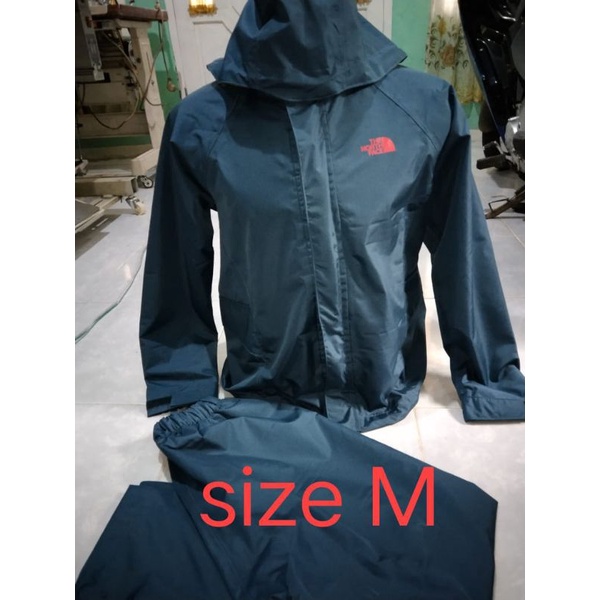 Jas Hujan THE NORTH FACE (Orange Hitam) 815