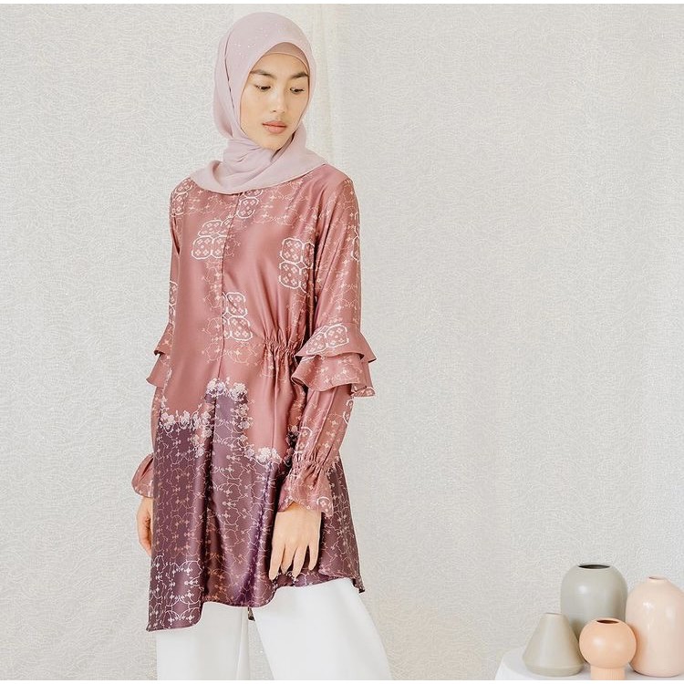 AWAN BLOUSE - ROUGE - S Ori vanilla Hijab