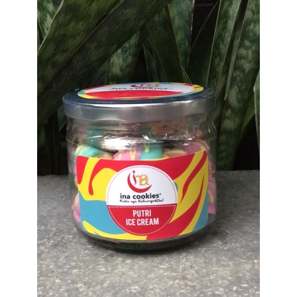 

kayla_cemilan putri ice cream mini jar inacookies 215 gr