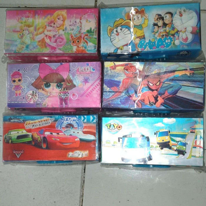 

Limited Tempat Pensil Kode 3D -Tempat Pensil Tingkat ,Tempat Pensil Hologram Promo