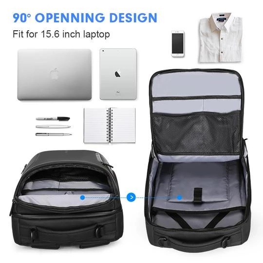 MARK RYDEN MR9031 3.0 Version - Laptop Backpack with USB Port Charging - Tas Ransel Laptop 15.6 inch