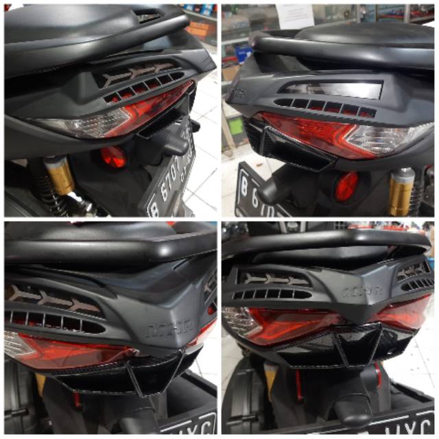 Ducktail ductail cover pelindung lampu belakang new nmax 2020-2022