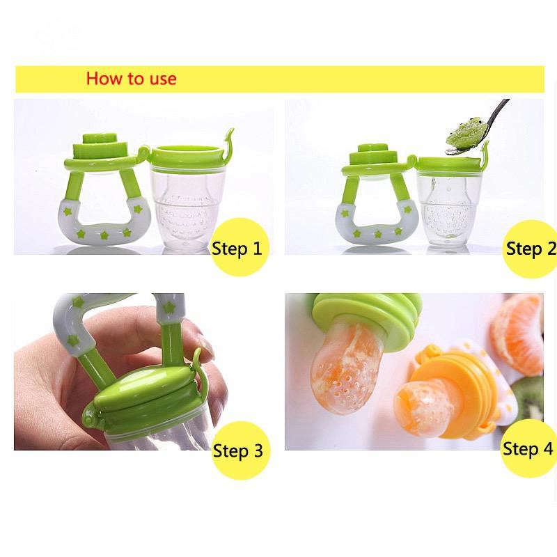 Empeng Buah Segar - Fresh Fruit Pacifier - Empeng Bayi - Empeng Bayi Diisi Buah