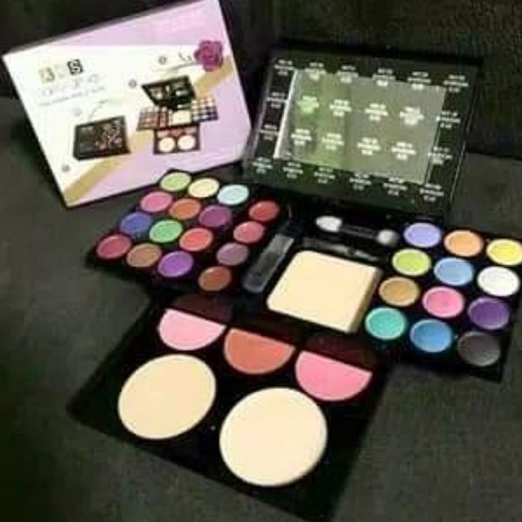 Medan Termurah Makeup super lengkap ADS ROSE kit set ads simple