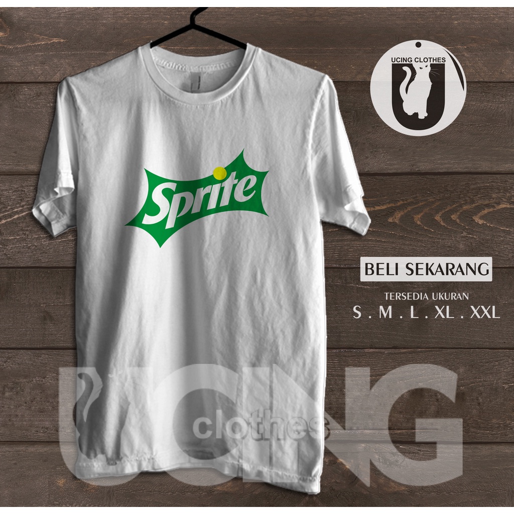 Kaos Baju Sprite Logo Kaos Perusahaan