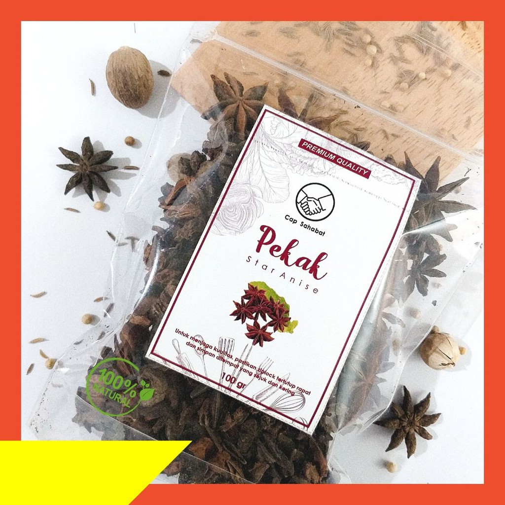 

50gr&100gr Pekak / Bunga Lawang / Star Anise 100% PREMIUM QUALITY