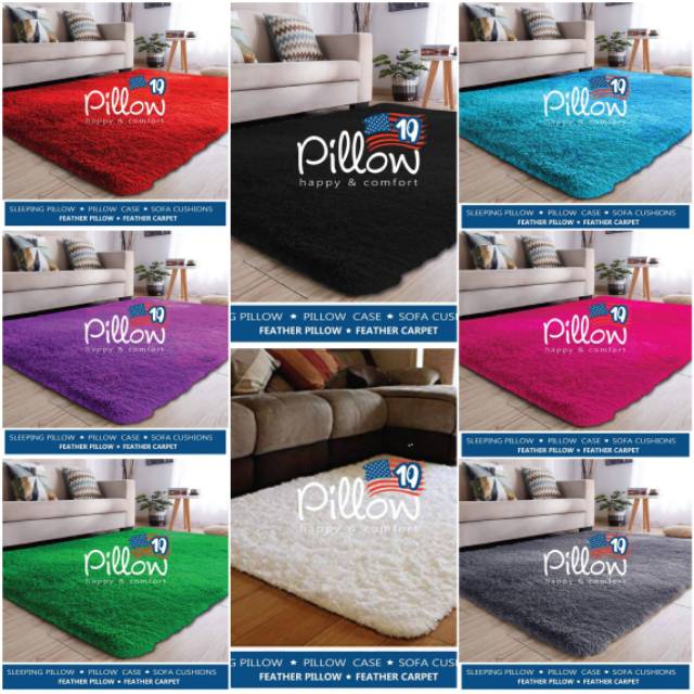 Karpet Bulu Pillow